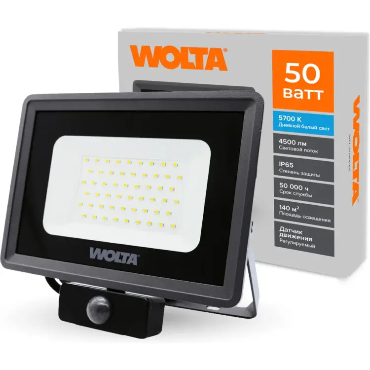 Светодиодный прожектор Wolta WFL-50W/06S