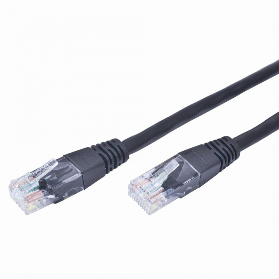 Литой многожильный патч-корд Cablexpert FTP PP6-1M/BK