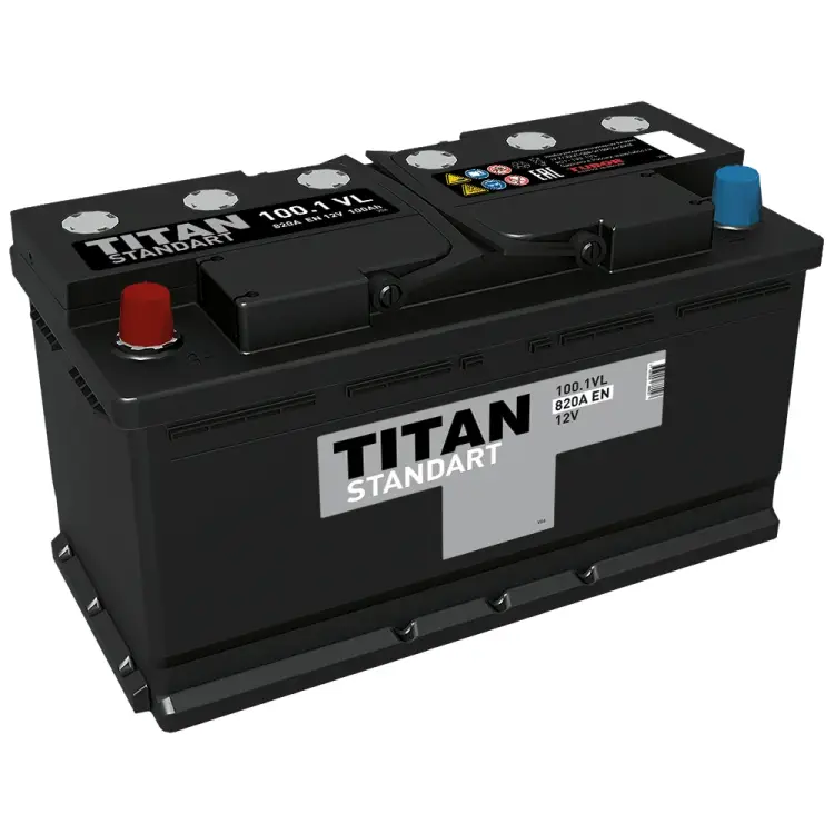 Аккумулятор TITAN STANDART 100.1 VL 4607008888027