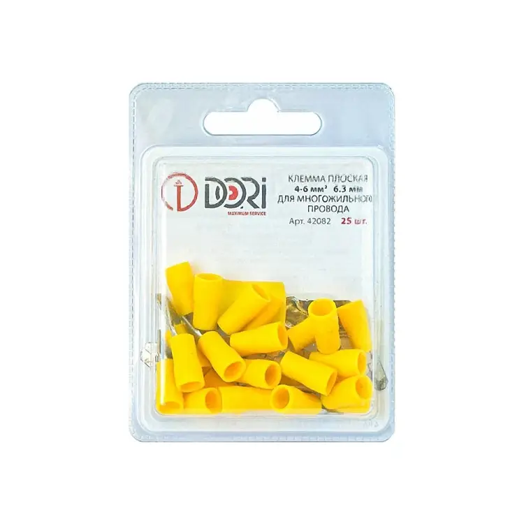 Плоский изолированный разъем DORI 42082 Плоский изолированный разъем DORI 42082