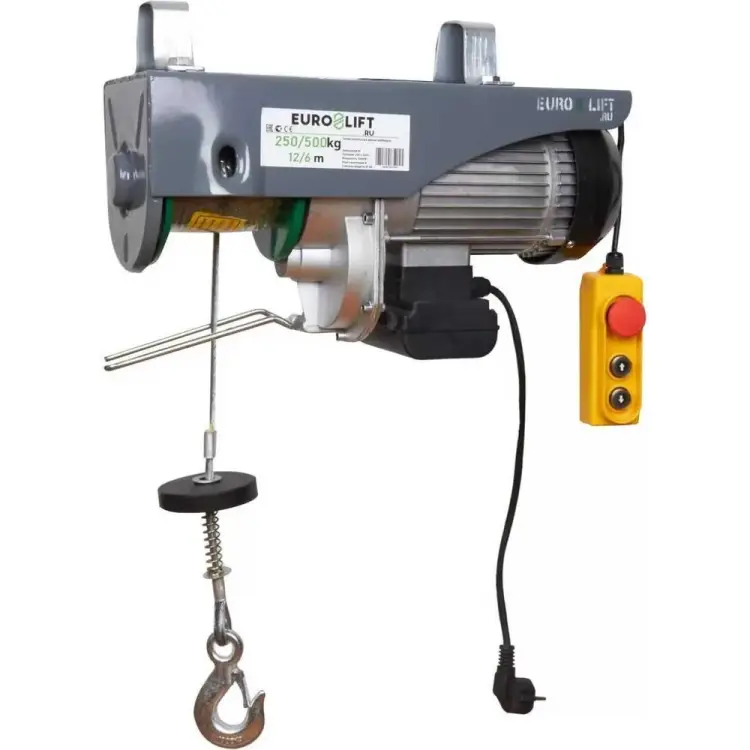 Электрическая стационарная лебедка EURO-LIFT РА-500А 00002844