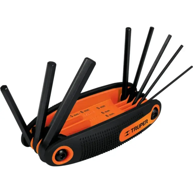 Набор ключей шестигранных Truper ALL-8M 15555