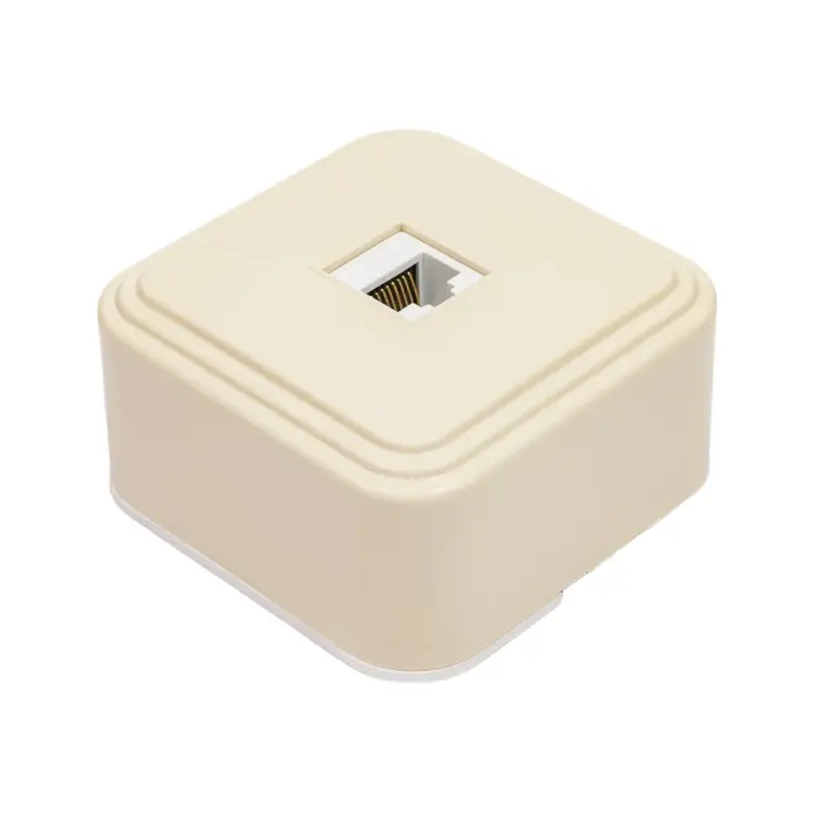 Одноместная компьютерная розетка STEKKER PST00-21-20 (РК8-01-БЖ) 49062