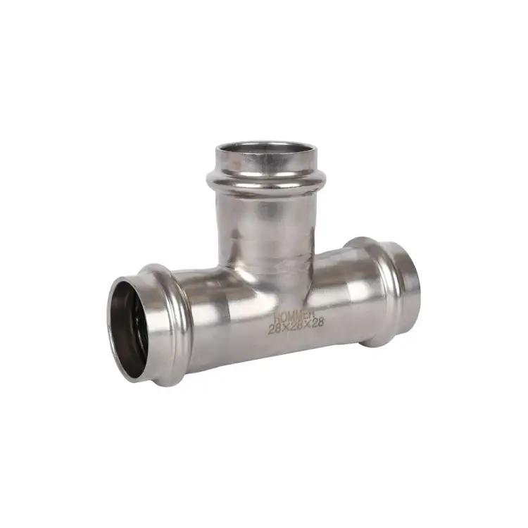 Равнопроходной тройник ROMMER Rss-0013-000028 RG0091KSNOK526