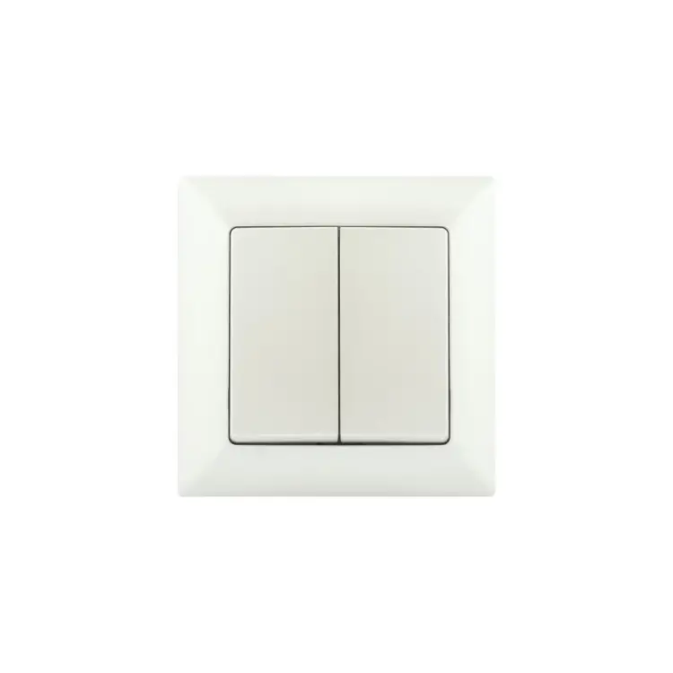 Двухклавишный выключатель Intro Solo 4-104-06 Б0053590