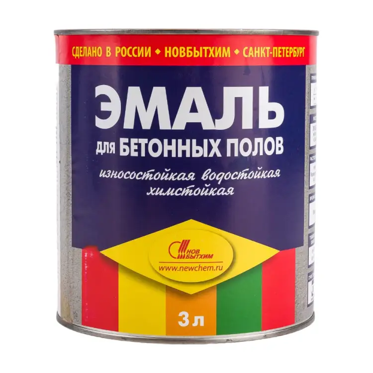 Эмаль для бетонных полов Новбытхим 3294
