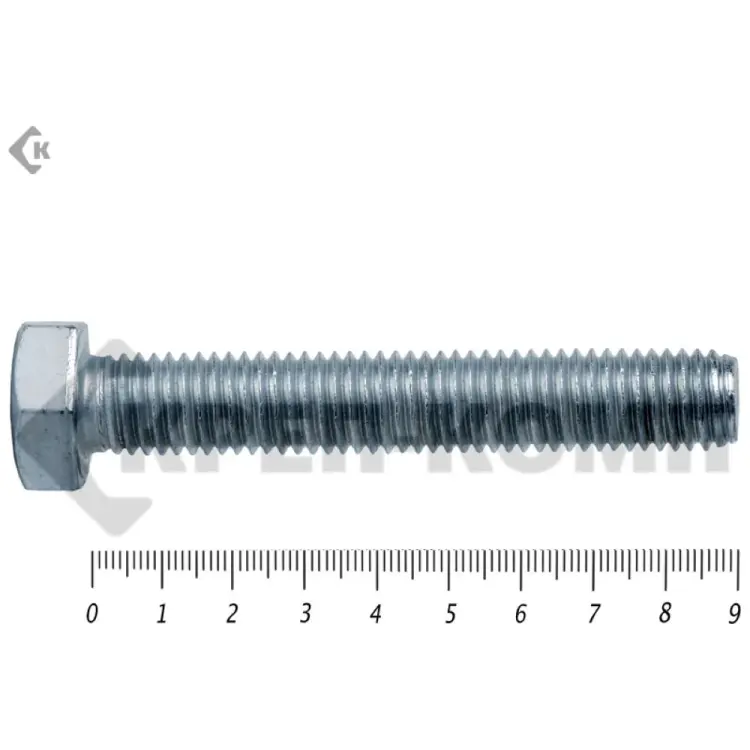 Оцинкованный болт КРЕП-КОМП 14х90 DIN933 (3 шт.) бп1490мф