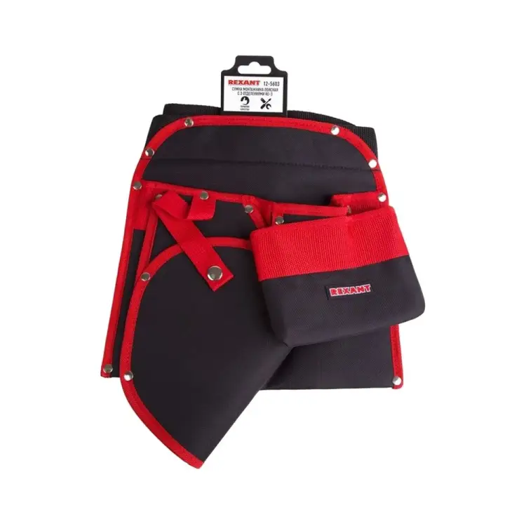 Поясная сумка монтажника REXANT 12-5603