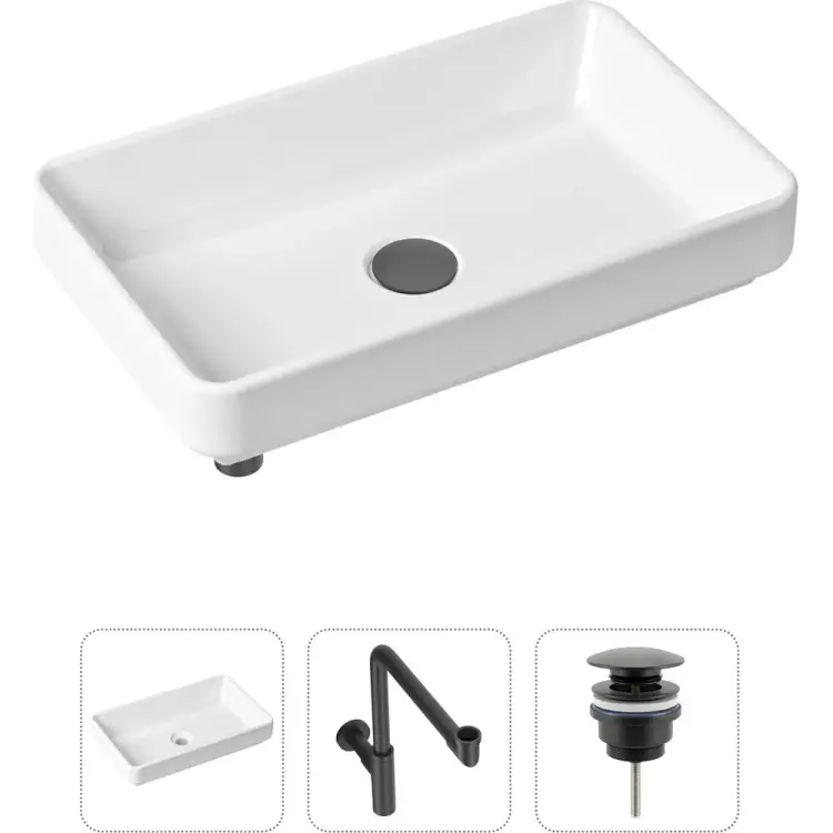 Накладная раковина для ванной Lavinia Boho Bathroom Sink Slim 21520156