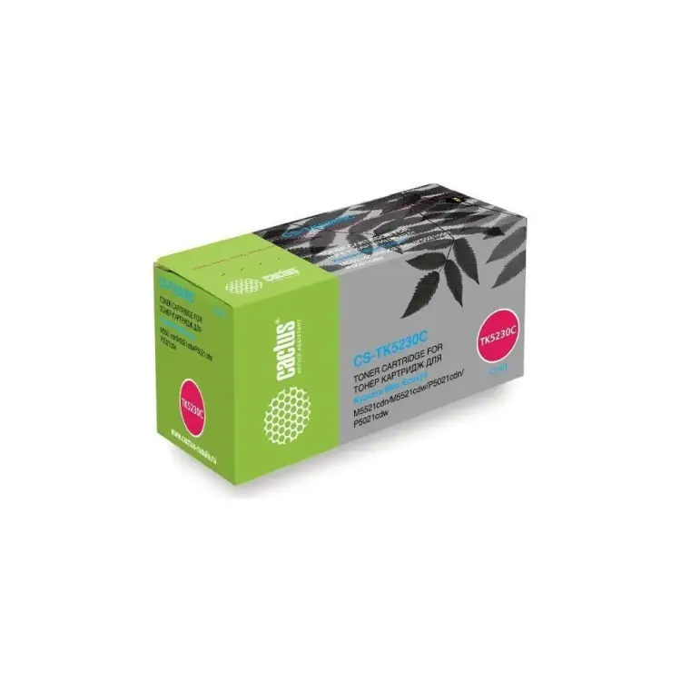 Лазерный картридж для kyocera ecosys m5521cdn/m5521cdw Cactus tk-5230c 1011578 Лазерный картридж для kyocera ecosys m5521cdn/m5521cdw Cactus tk-5230c 1011578