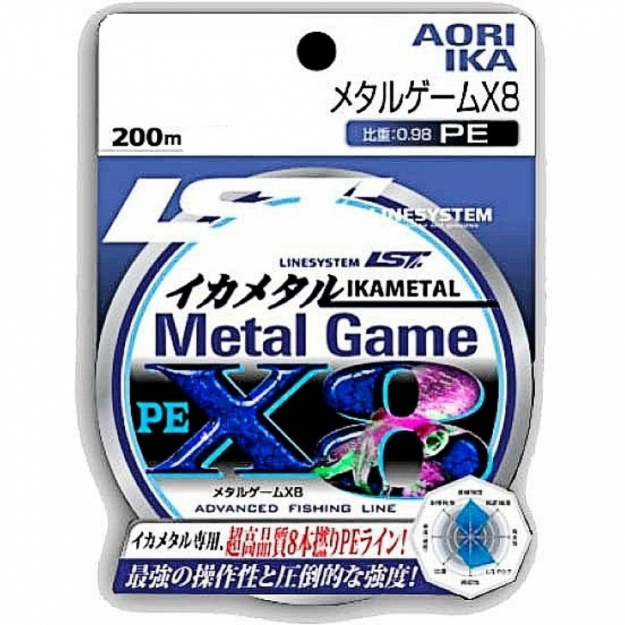 Шнур Linesystem Metal Game PE X8