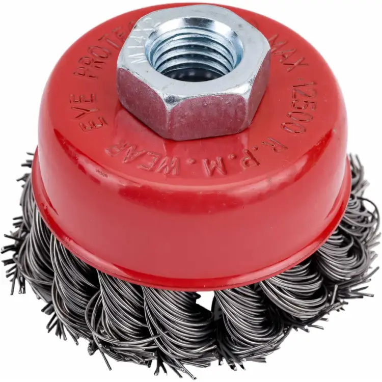 Щетка-чашка для УШМ vertextools 12200-065 Щетка-чашка для УШМ vertextools 12200-065