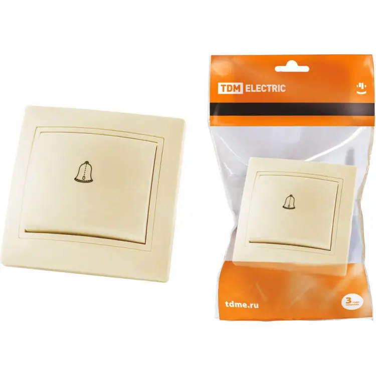 Звонковая кнопка звонка TDM ELECTRIC Таймыр SQ1814-0109