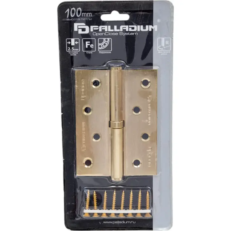 Правая дверная петля Palladium N 613-S-4" SB 11246