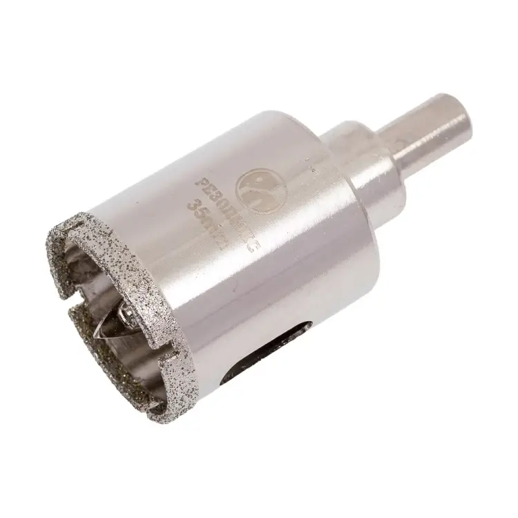 Алмазная коронка по стеклу и керамической плитке Резолюкс 64035