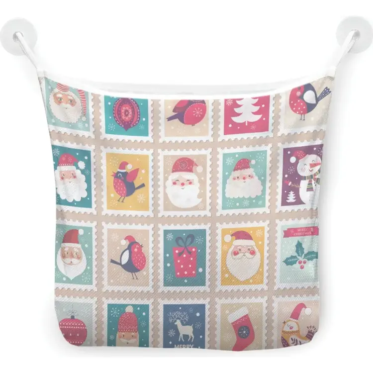 Настенная сетка-органайзер для ванной для игрушек JOYARTY Праздничные марки tgb_78639