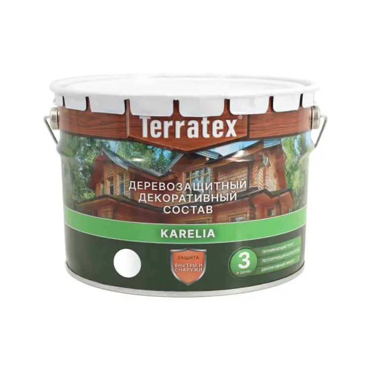 Декоративный деревозащитный состав ТЕРРАТЕКС ЭК000137006