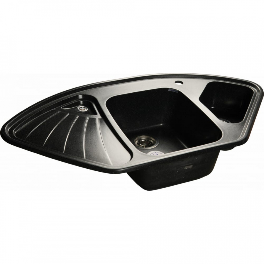 Угловая мраморная мойка GranFest CORNER GF-C-1040E