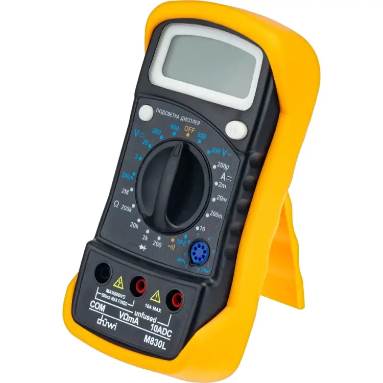 Цифровой мультиметр duwi M830L PROFI 26044 8