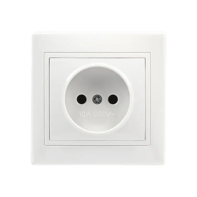 Одноместная розетка Smartbuy Венера SBE-01w-10-S1-N