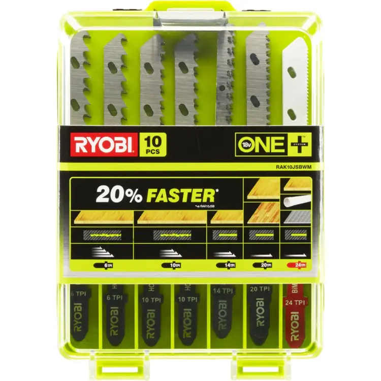 Набор пилочек для лобзика Ryobi 5132002811 Набор пилочек для лобзика Ryobi 5132002811
