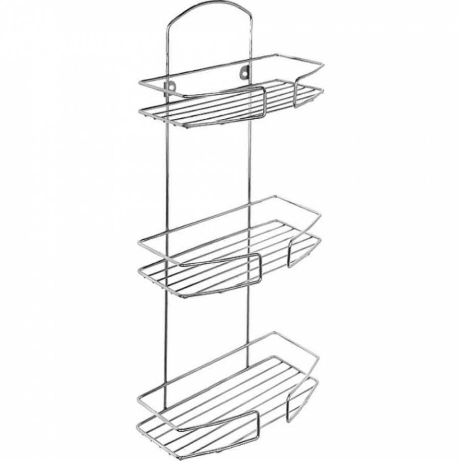 Прямая трехъярусная полка Milardo 013W030M44