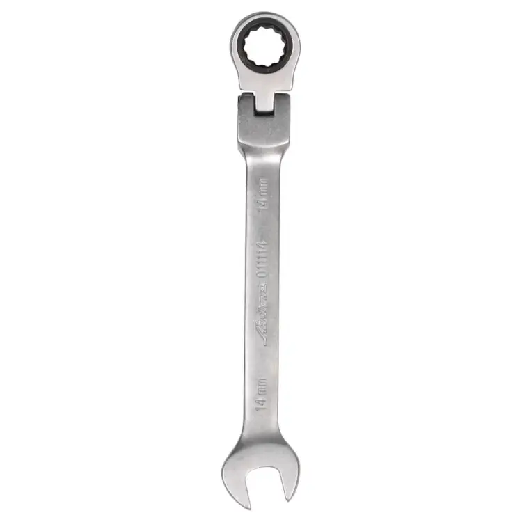 Шарнирный трещоточный комбинированный ключ Airline AT-RFS-07