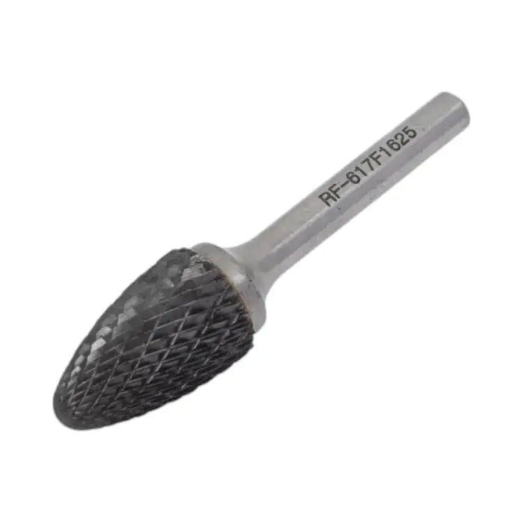Скругленная коническая шарошка по металлу Rockforce RF-617F1625