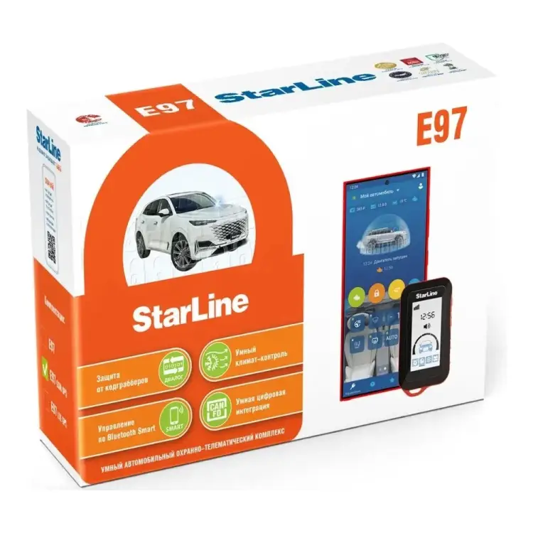 Охранно-телематический комплекс StarLine E97 CAN+FD GSM-GPS 4004768