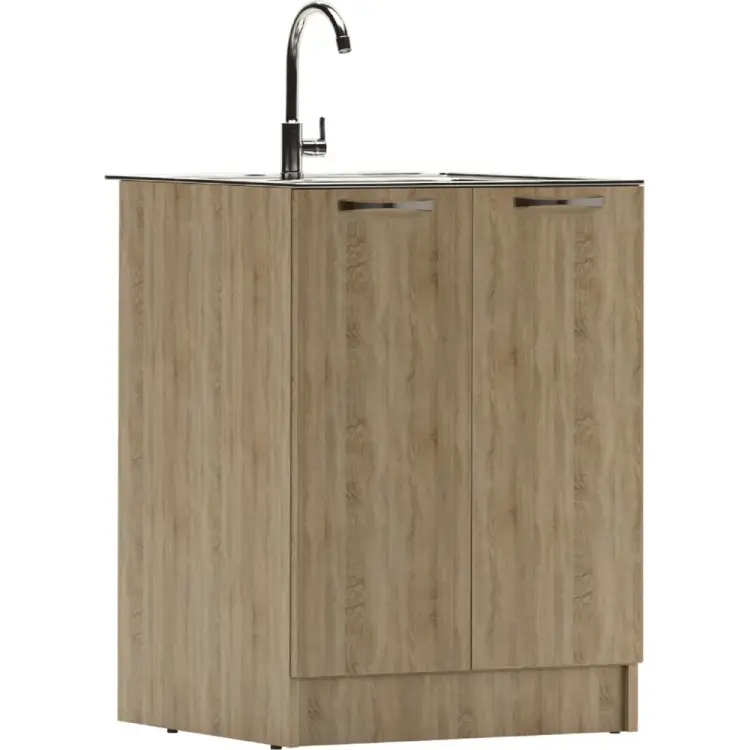 Тумба под нержавеющую мойку Домино D6060DS