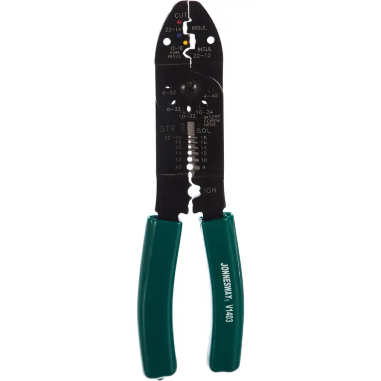 Щипцы для обжима и зачистки проводов Jonnesway V1403