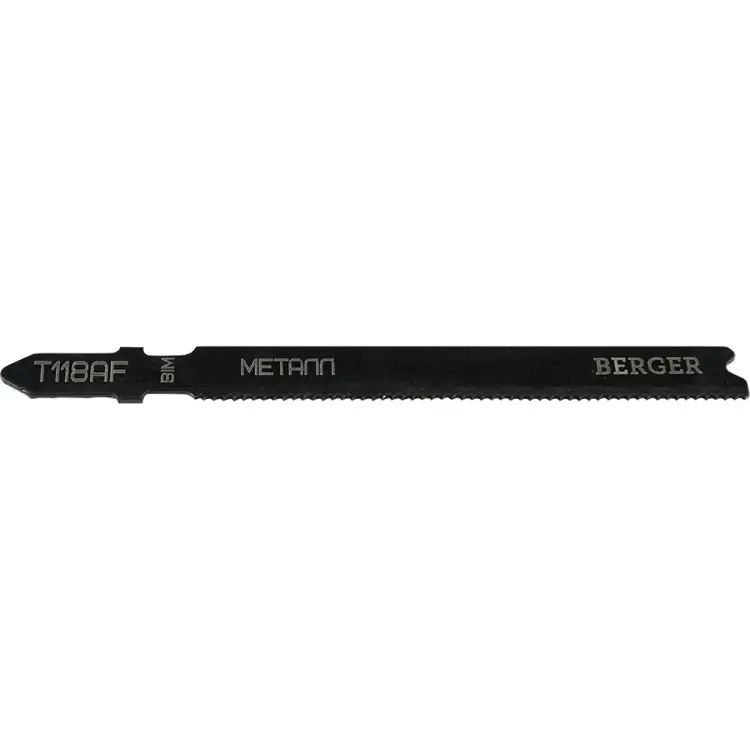 Пилка для электролобзика по металлу Berger BG T118AF BG1716 Пилка для электролобзика по металлу Berger BG T118AF BG1716