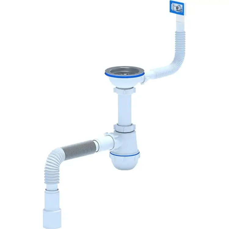 Бутылочный сифон для мойки АНИ Пласт A0145SA15 025-1018