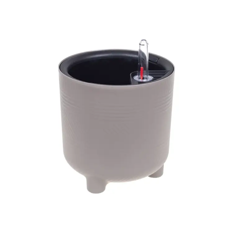 Кашпо IDEA ШЭНК D220 мм, 6,5л с вставкой и с автополивом французcкий серый М 3242 французcкий М 3242 французcкий серый Кашпо IDEA ШЭНК D220 мм, 6,5л с вставкой и с автополивом французcкий серый М 3242 французcкий М 3242 французcкий серый