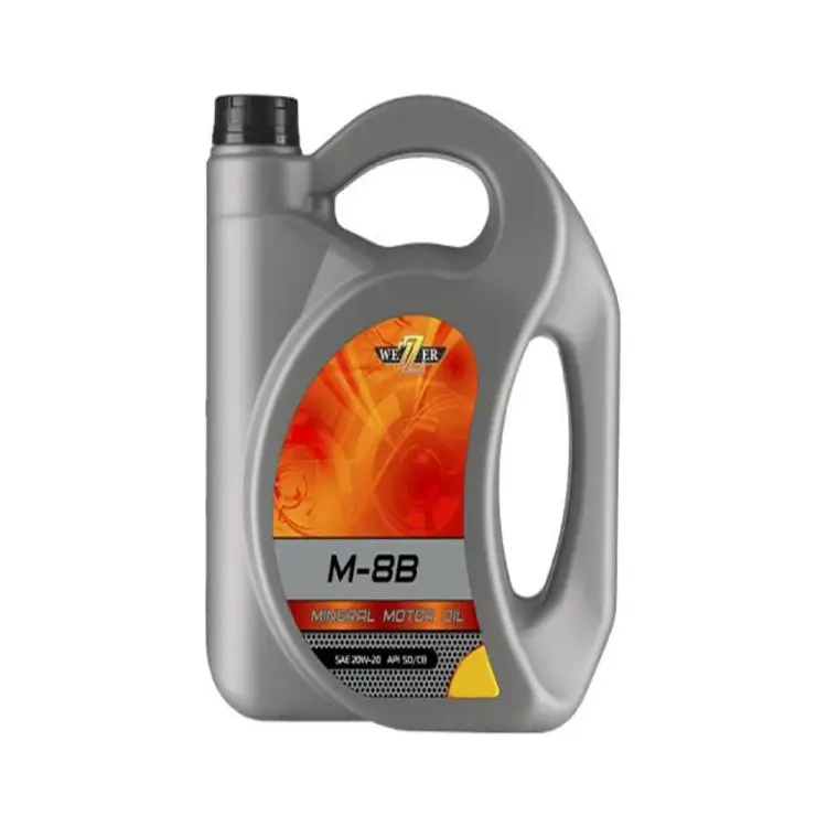 Минеральное моторное масло WEZER М8В 4608592