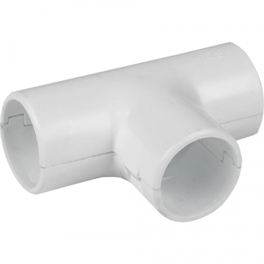 Соединительный тройник для трубы 16 мм EKF Plast tr-t-16w-r