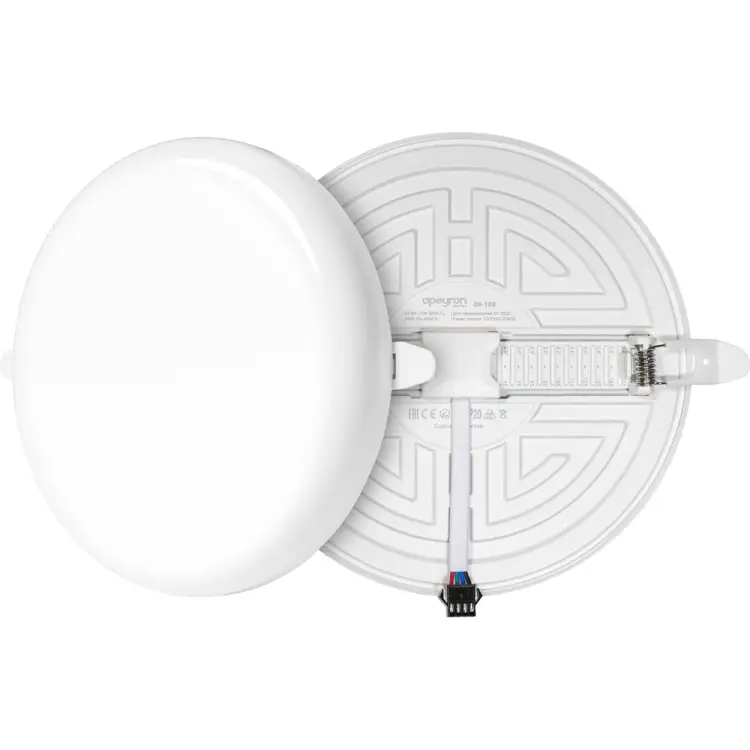 Светодиодная встраиваемая безрамочная панель Apeyron flp 06-108