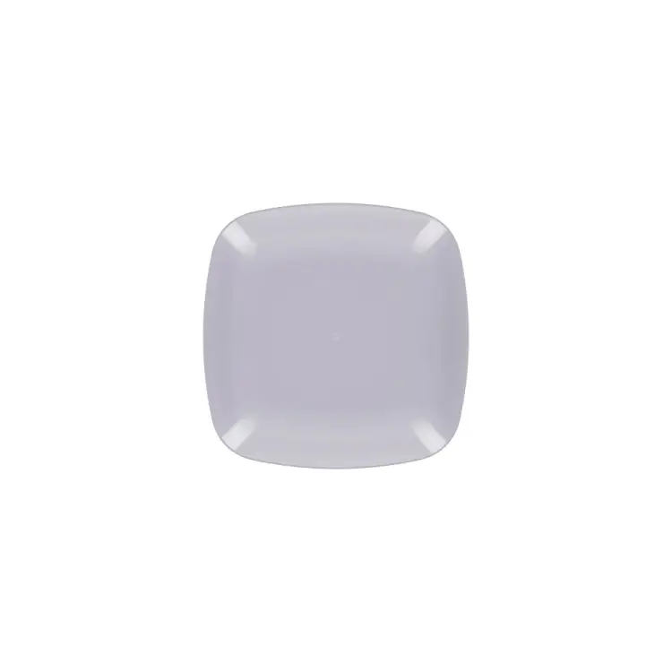 Тарелка ЗПИ "Альтернатива" Квадро плоская серый М8045 Тарелка ЗПИ "Альтернатива" Квадро плоская серый М8045