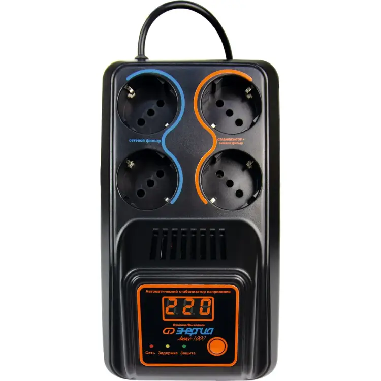 Стабилизатор Энергия 1000 Люкс Е0101-0123 Стабилизатор Энергия 1000 Люкс Е0101-0123