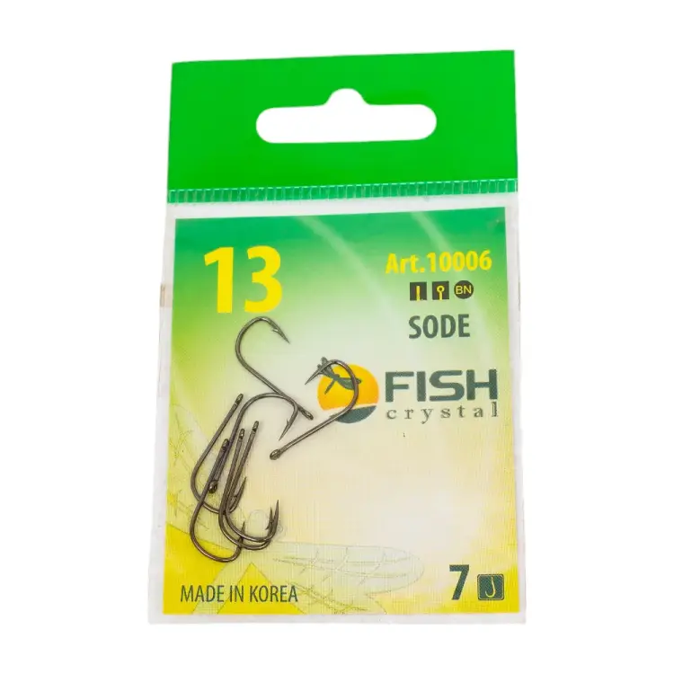 Крючок FISHCRYSTAL FS SODE №13 10006-13F