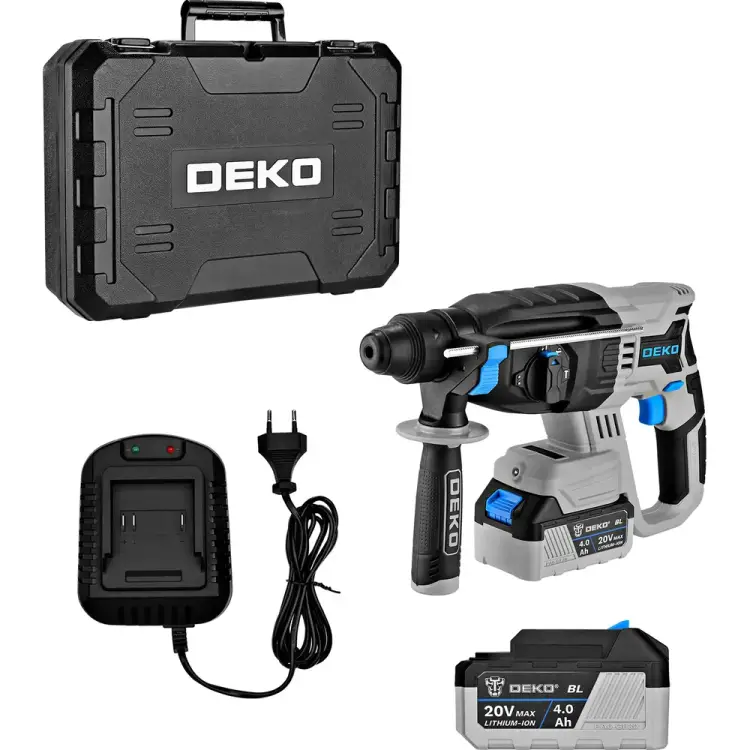 Аккумуляторный перфоратор DEKO DKCH20FU-Li 063-4419