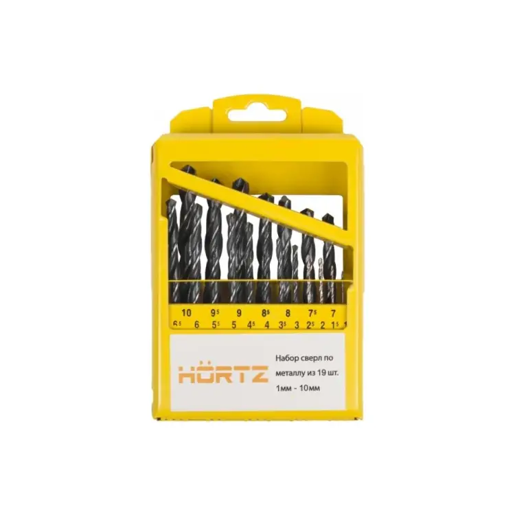 Набор сверл по металлу HORTZ 238140