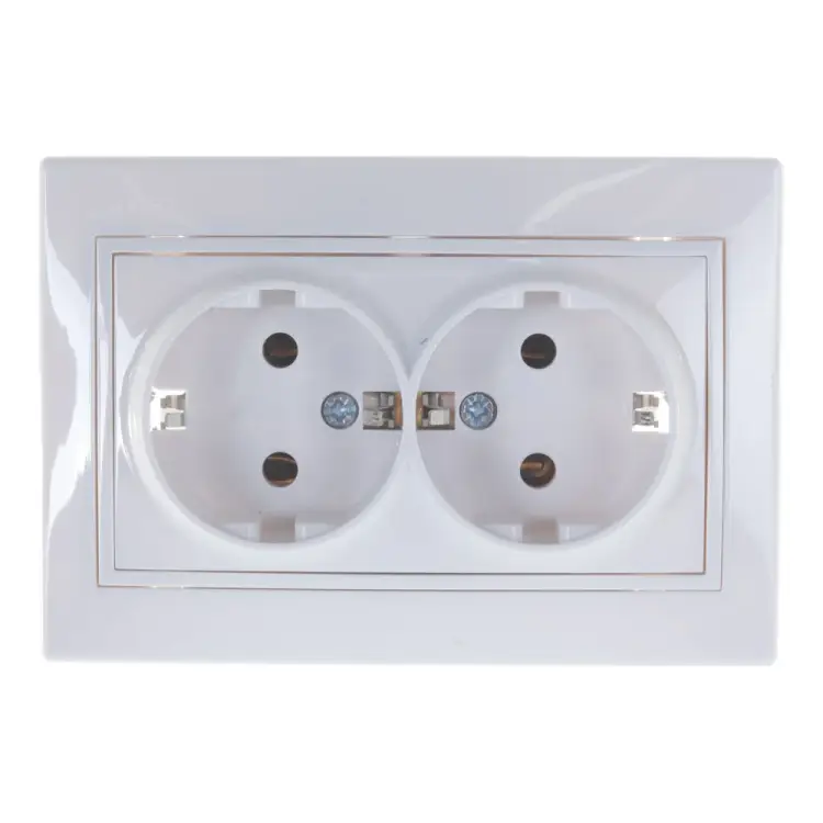 Двойная розетка Lezard MIRA 701-0202-127