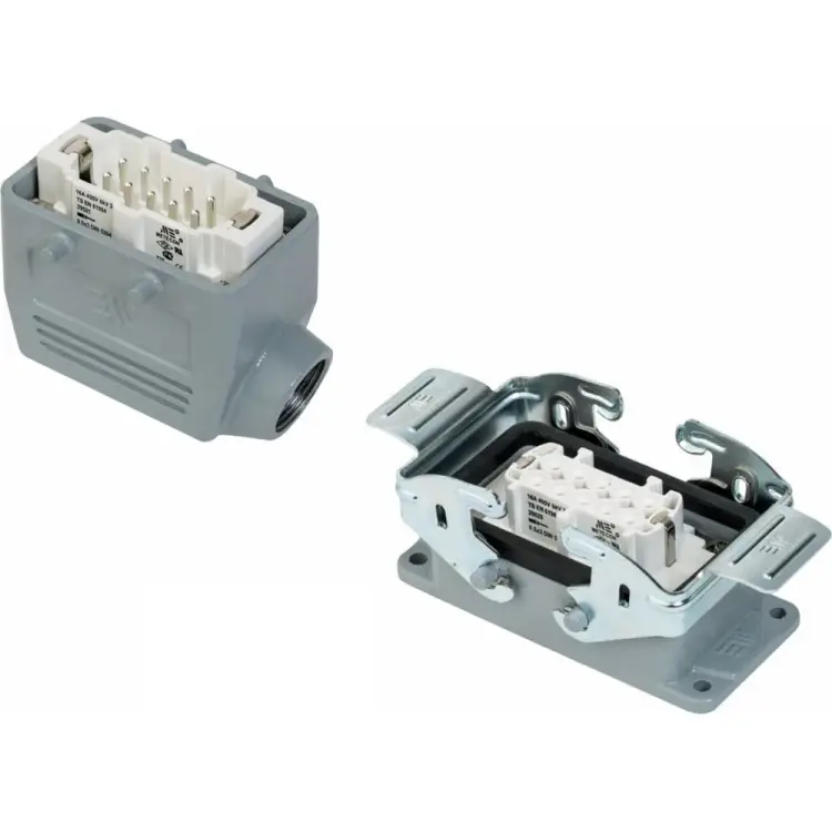 Прямоугольный промышленный разъем Mete Enerji H10E-A2M-C2F 685601K Прямоугольный промышленный разъем Mete Enerji H10E-A2M-C2F 685601K