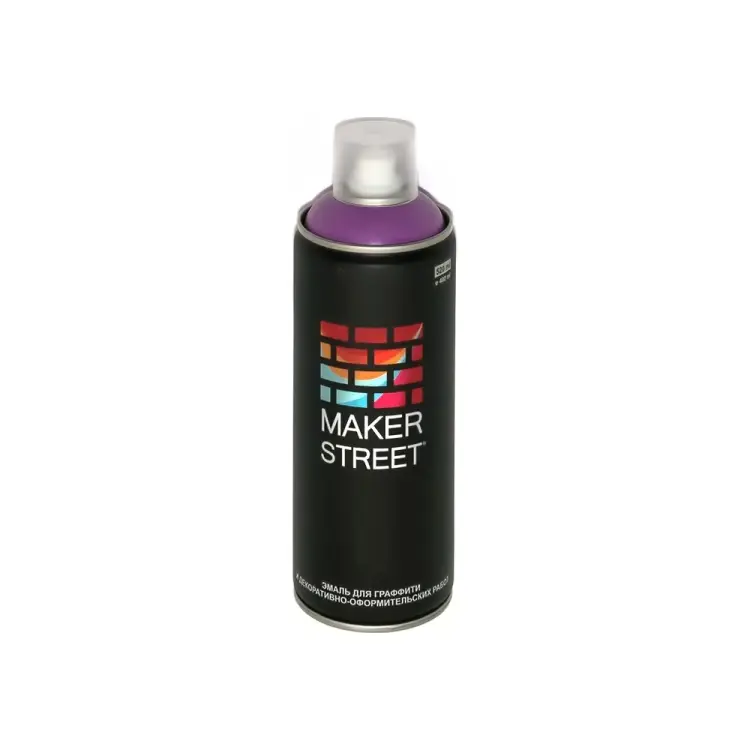 Краска-эмаль для граффити и декоративно-оформительских работ MAKERSTREET MS400 361106 Краска-эмаль для граффити и декоративно-оформительских работ MAKERSTREET MS400 361106