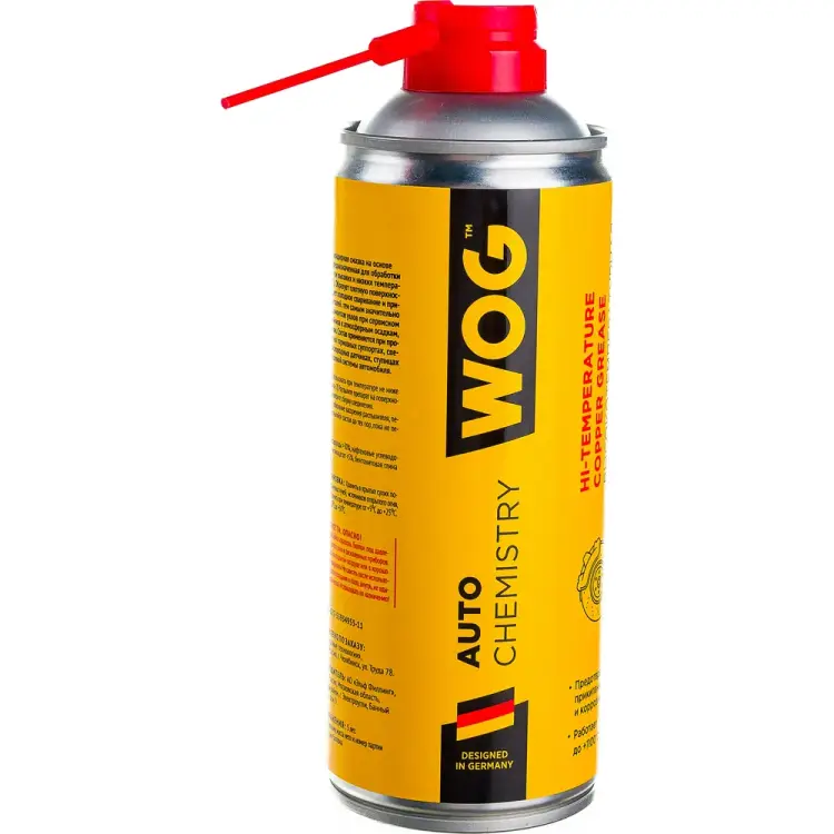 Медная высокотемпературная противозадирная смазка WOG WGC0320