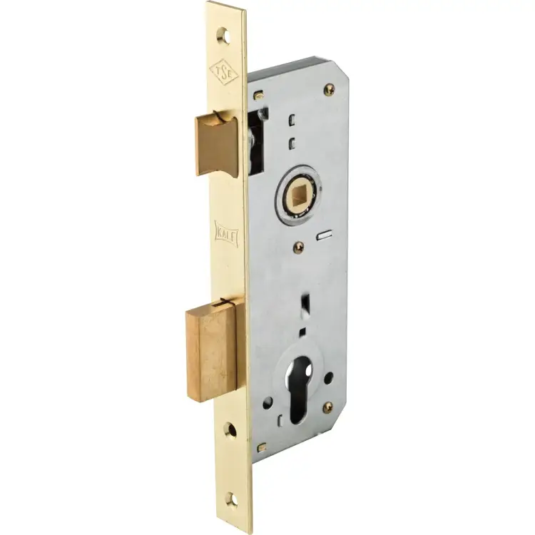 Врезной цилиндровый замок для деревянных дверей KALE KILIT 152R6000035