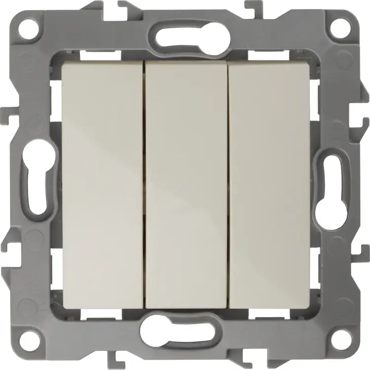 Тройной выключатель ЭРА 12-1107-02 Б0014670