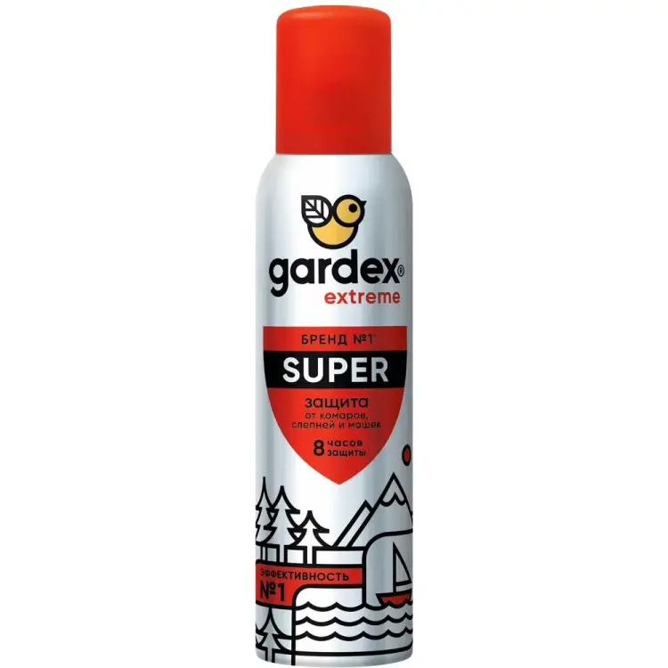 Аэрозоль от комаров и других насекомых Gardex Extreme Super 0140/1