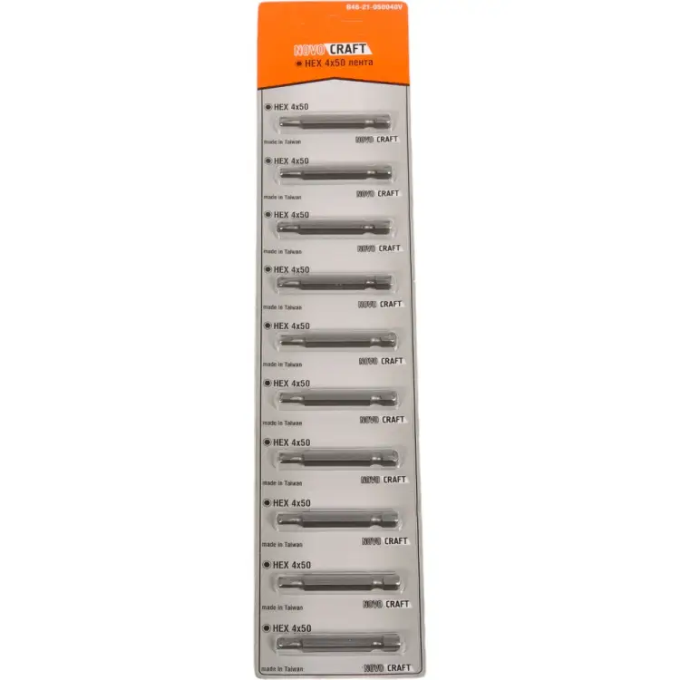 Шестигранные биты NOVOCRAFT В46-21-050040V